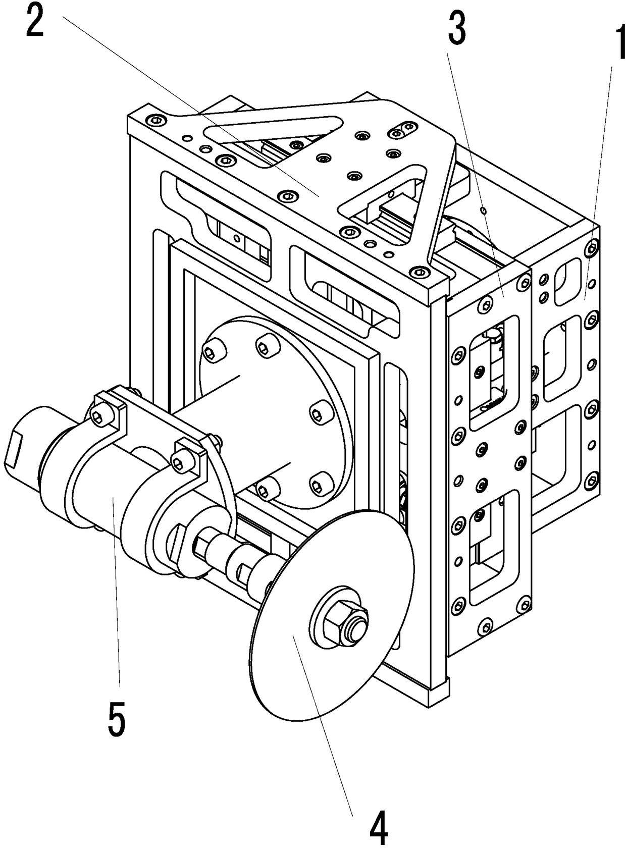 Grinding head device capable of precisely controlling sensing quantity