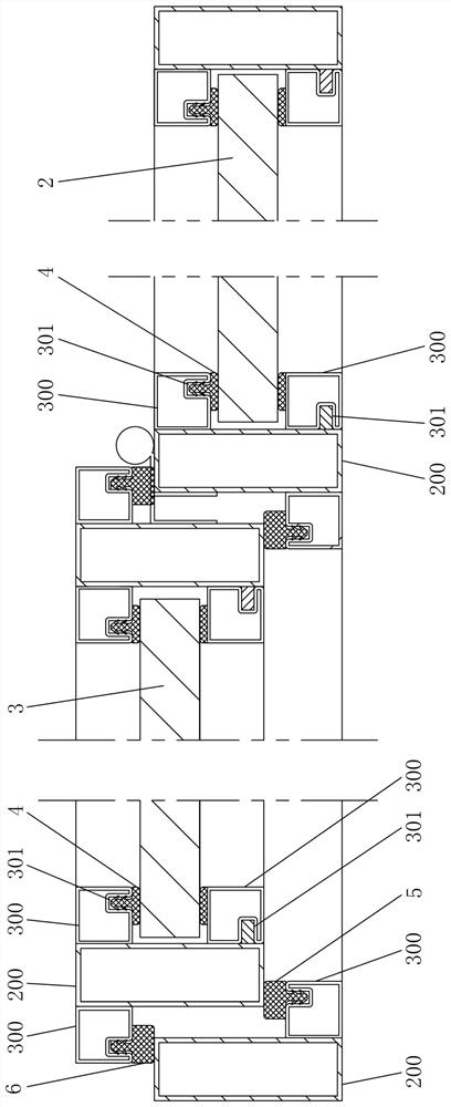 Splicing door and window system