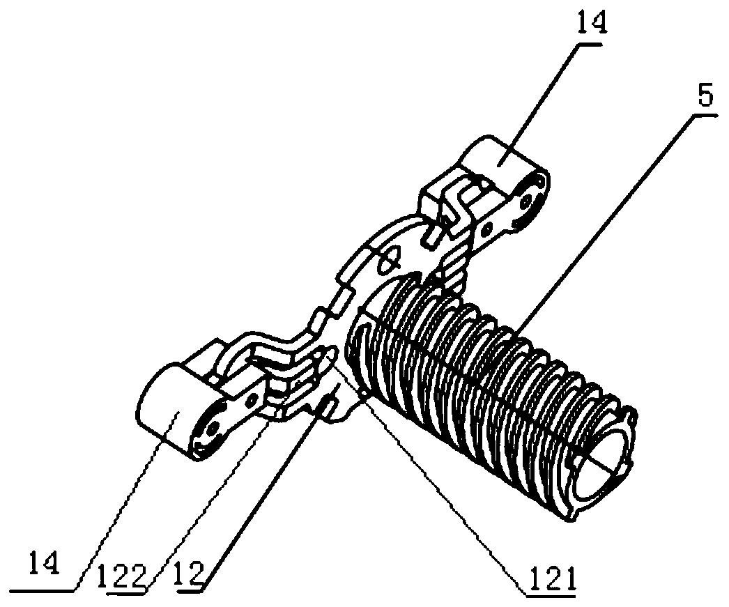 Asynchronous resetting method of double-support brake booster