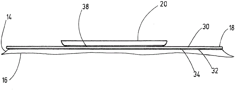 Carrier system for an object worn on the body and method of production