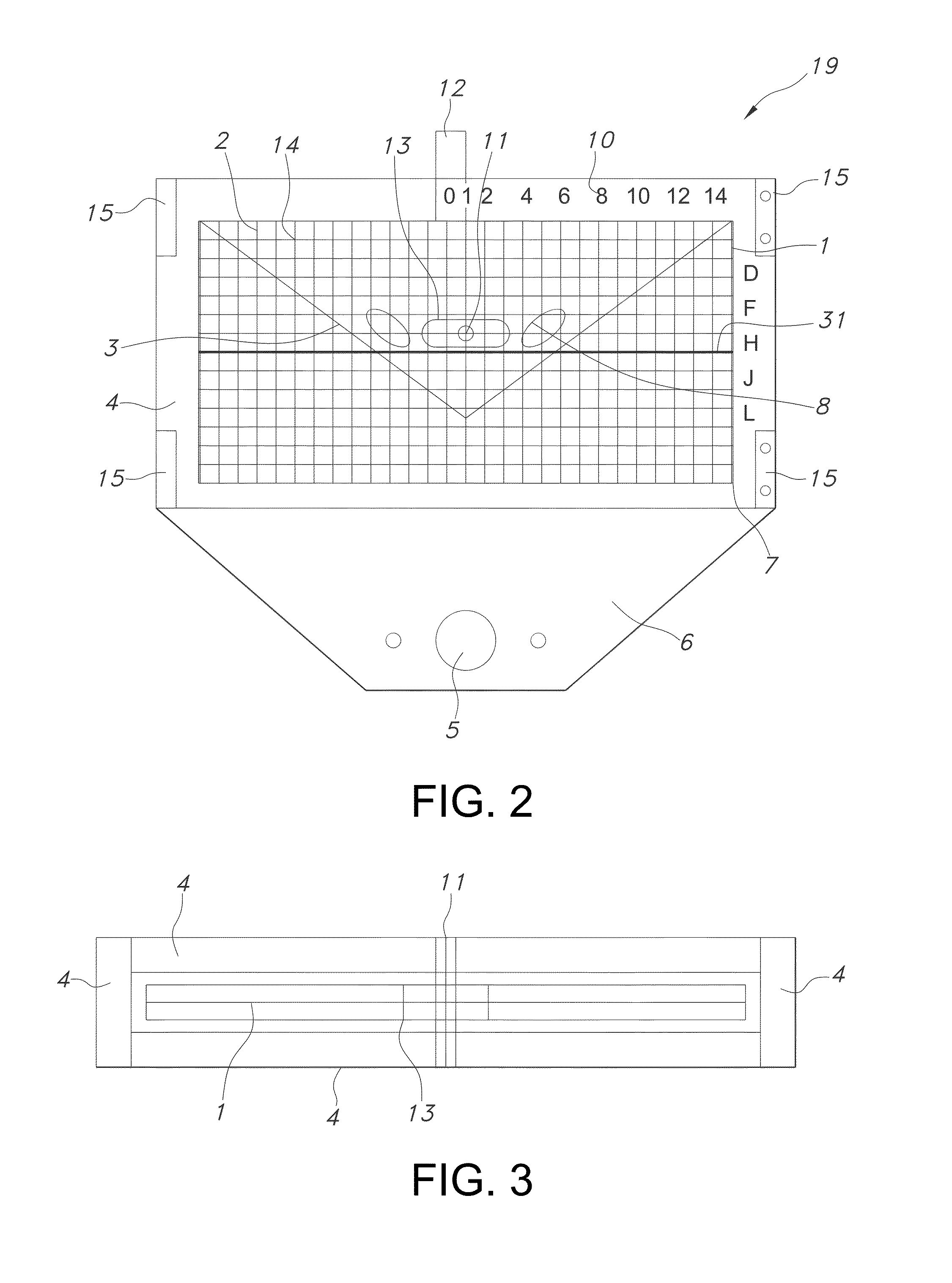 Grid patterned alignment plate for imaging apparatus and method of providing implant placement