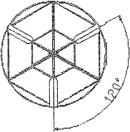 Chromizing method by using shaft furnace