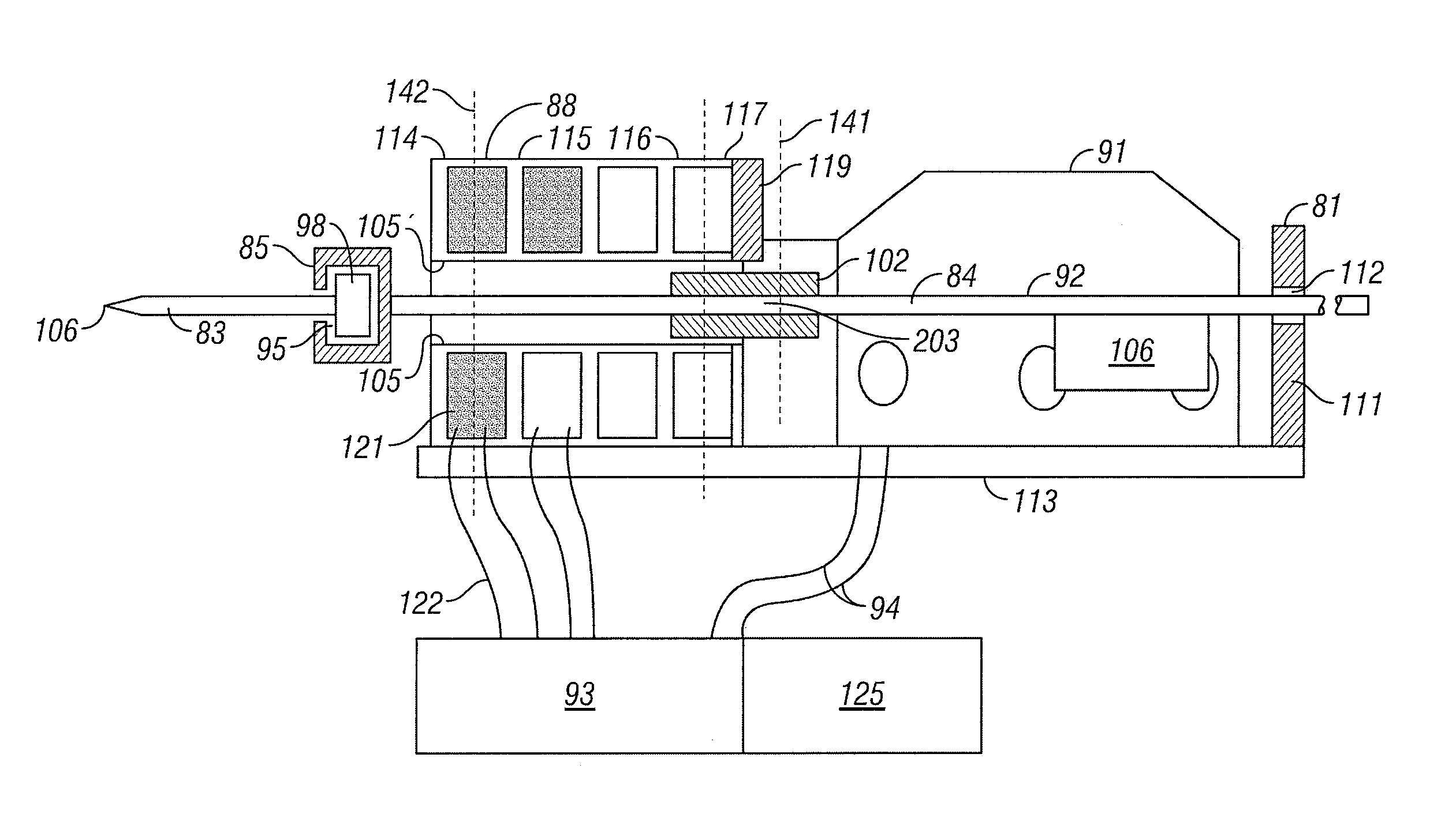 Method and apparatus for penetrating tissue