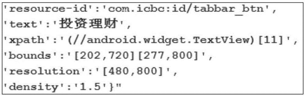 Positioning method and device of mobile application page object