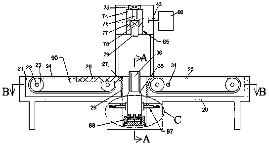 Pressurization detection device of pressure sensor