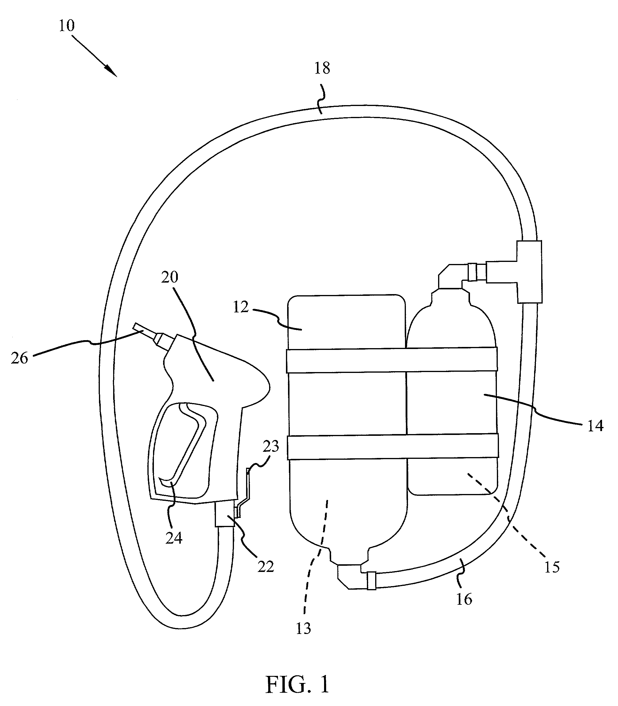 Pressurized sprayer