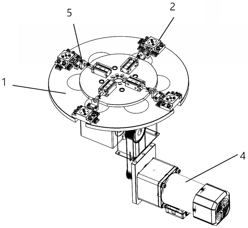 Silica gel pipe transferring carrier disc