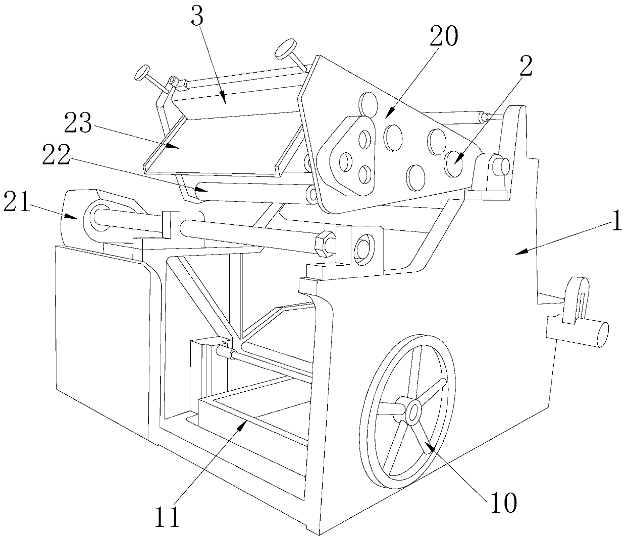 Insulating material production equipment used for production of electric wire and optical cable shell