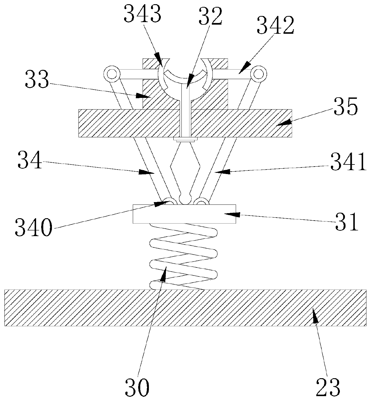 Insulating material production equipment used for production of electric wire and optical cable shell