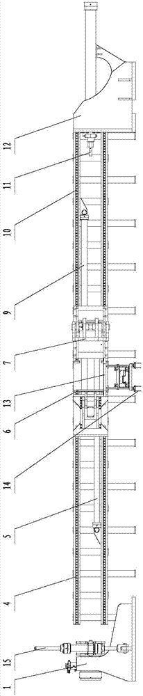 Dynamic test apparatus for rubber pipeline, and test method thereof