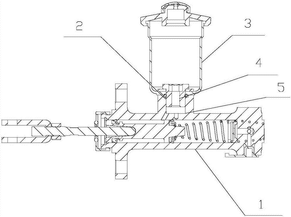 Brake master pump