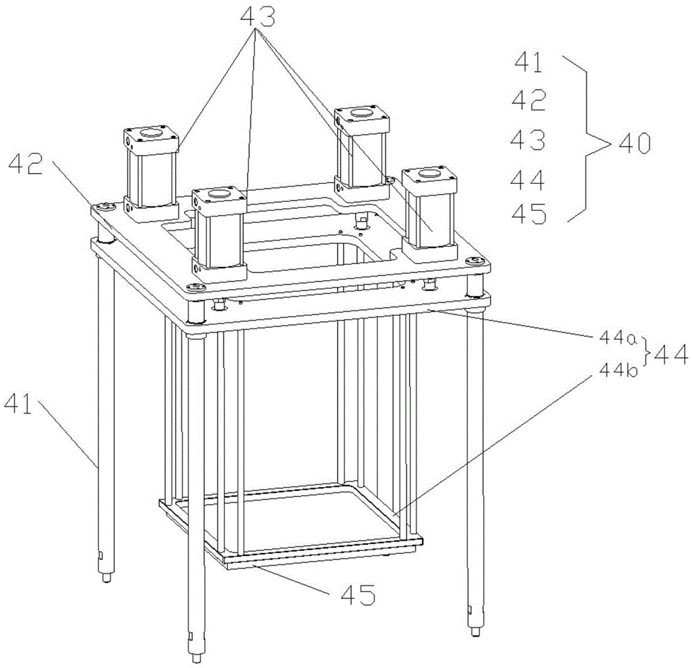 Fracture network seepage test apparatus for two-dimensional rock sample