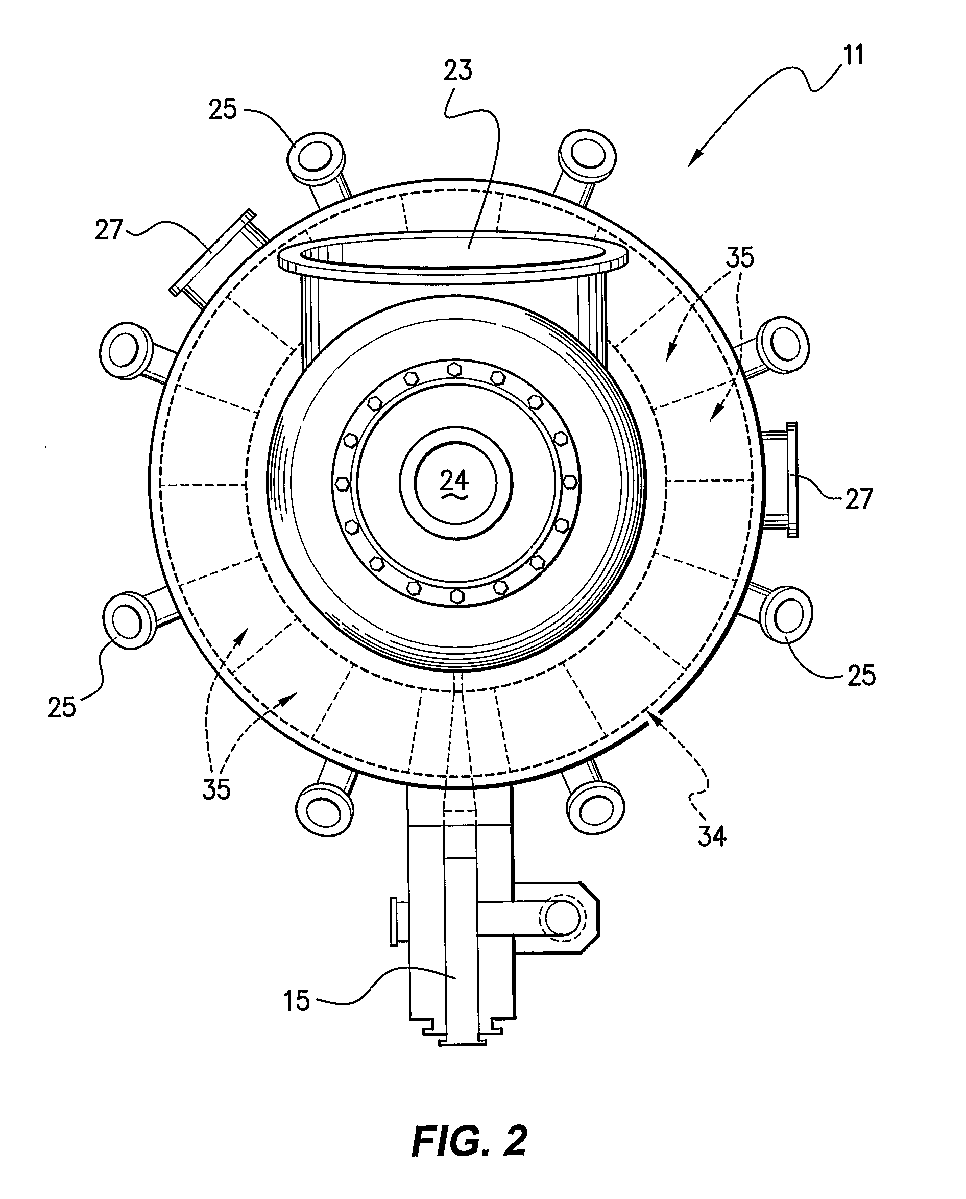 Direct smelting vessel and cooler therefor