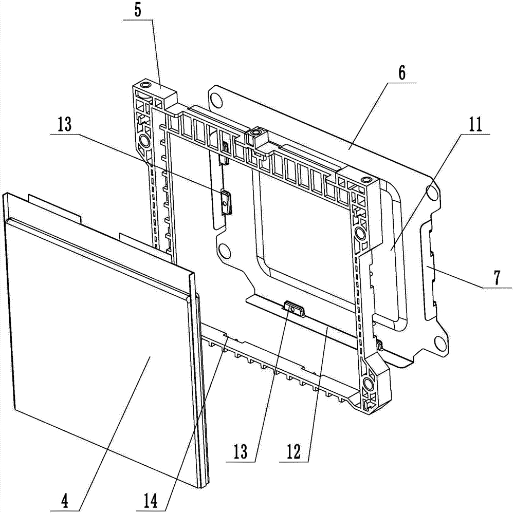 Power battery heat dissipation and distribution system