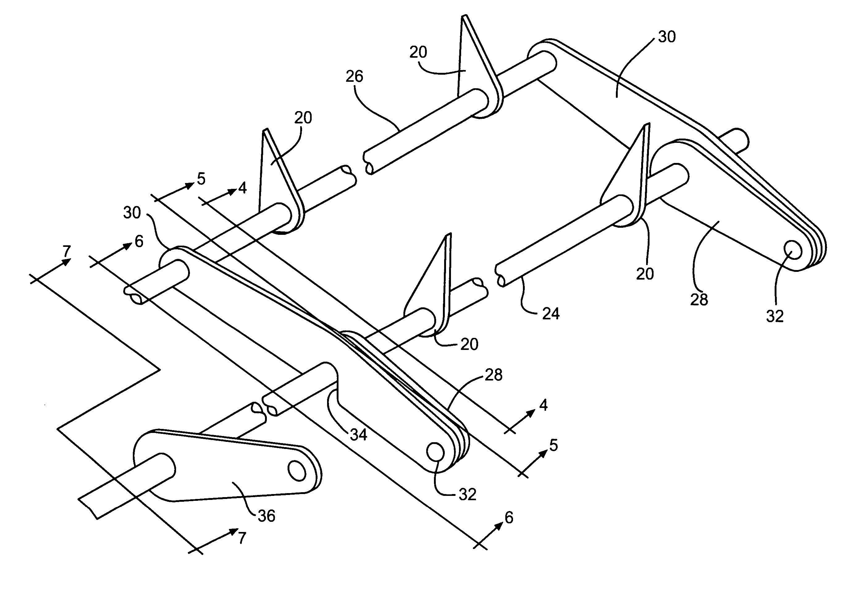 Railroad hopper car door actuating mechanism