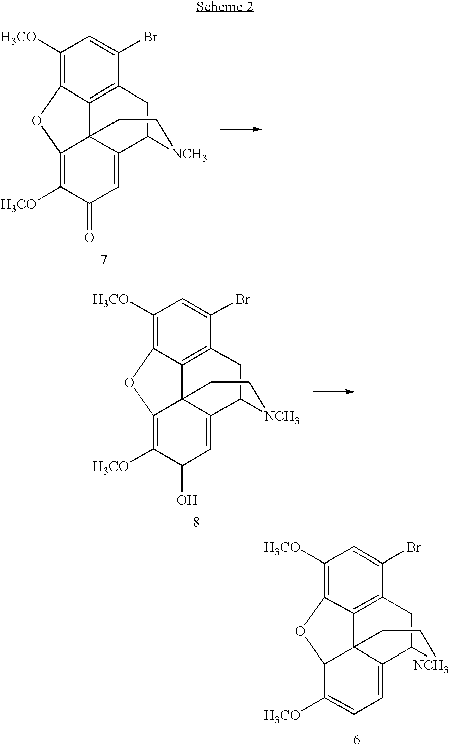 Synthetic Route to 14-Hydroxyl Opiates Through 1-Halo-Thebaine or Analogs