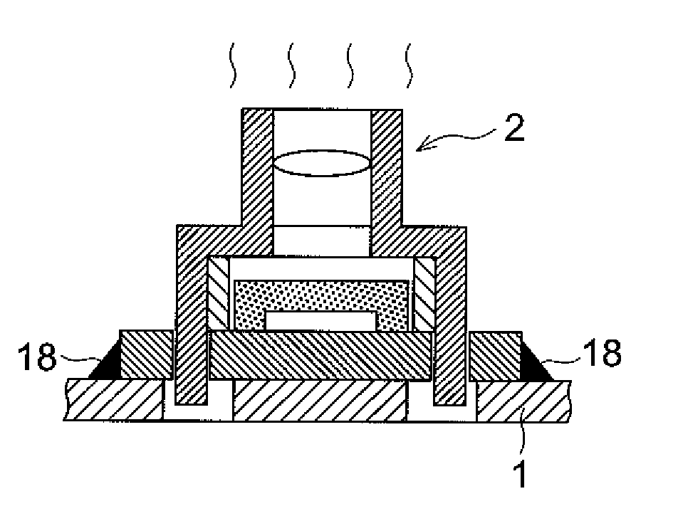 Optical Element, and Process for Producing Electronic Equipment using the Optical Element