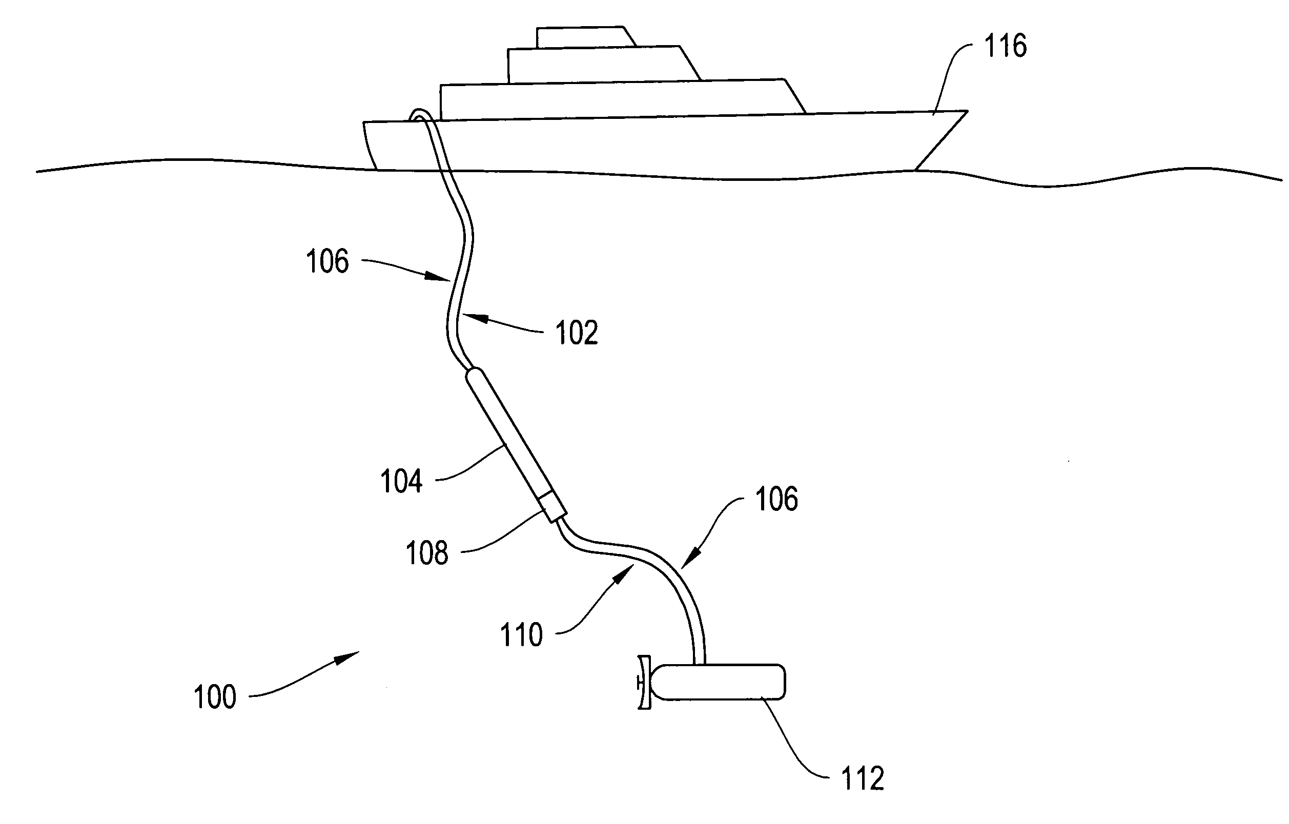 Systems and methods for tethering underwater vehicles