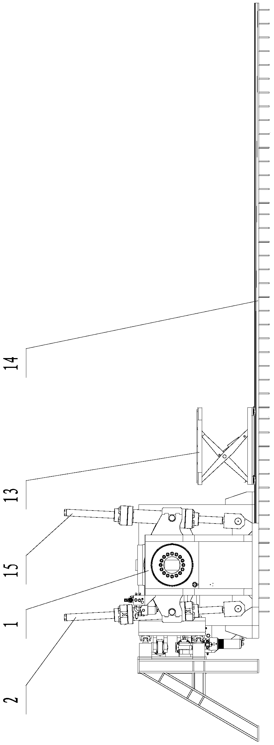 The electrical system and test method of dynamic tester for offshore oil pipeline based on PLC control