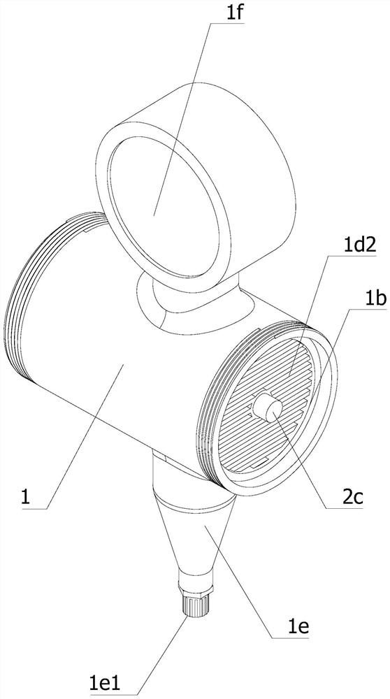 Connector structure for ventilation pipe of crankcase of wind driven generator