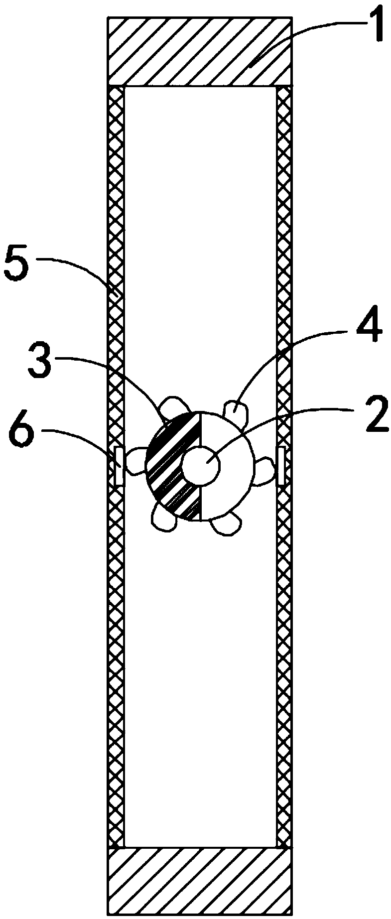 Anti-clogging gauze window with humidifying function