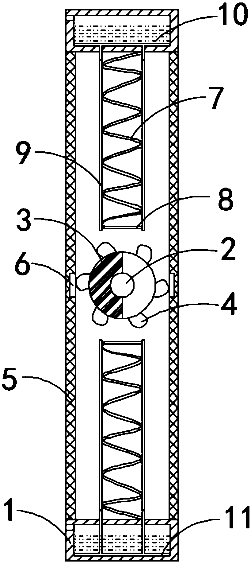 Anti-clogging gauze window with humidifying function