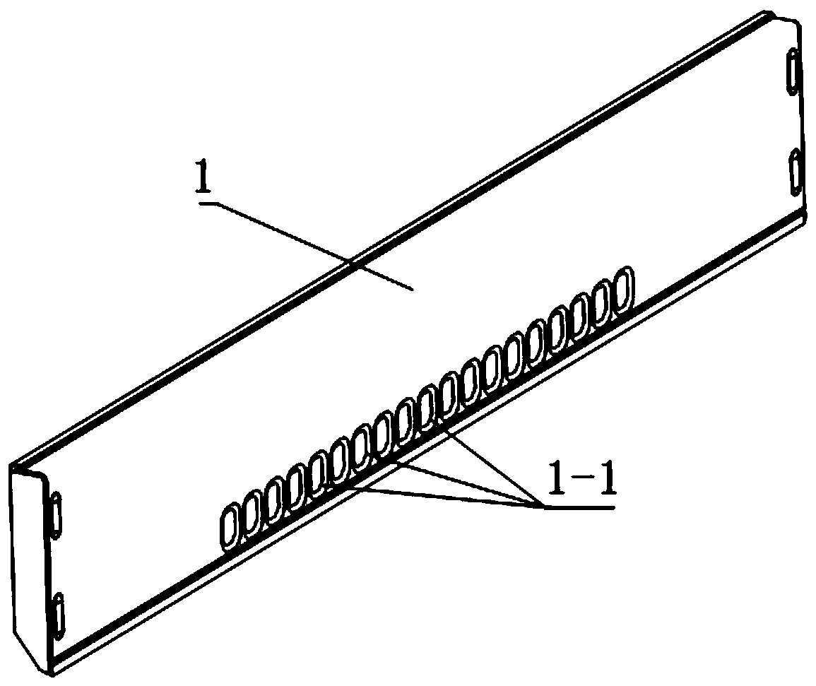 Split type broadband steel rail damping vibration reduction noise reducer