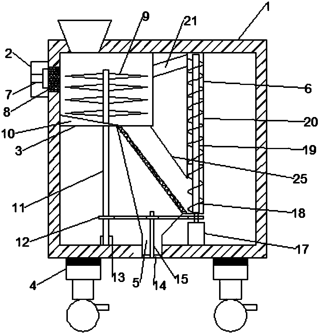 Agricultural fertilization device