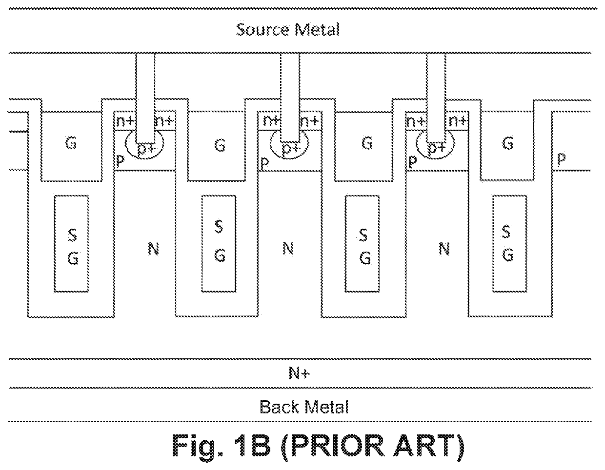 Shielded gate trench mosfet having super junction surrounding lower portion of trenched gates