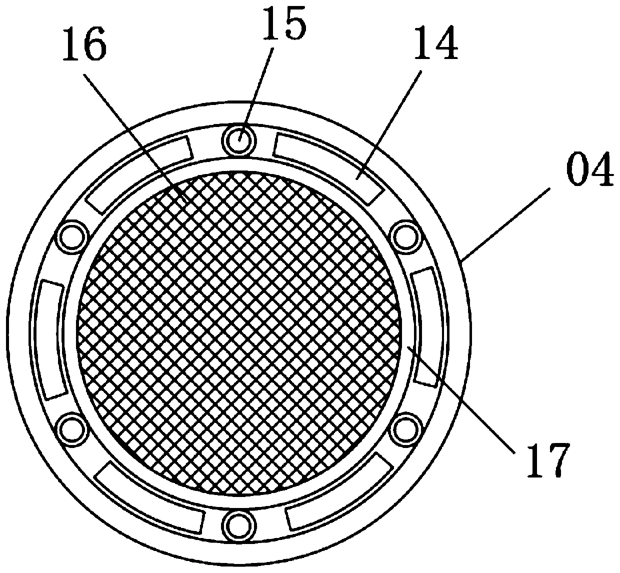 Sound-light alarm intelligent well lid