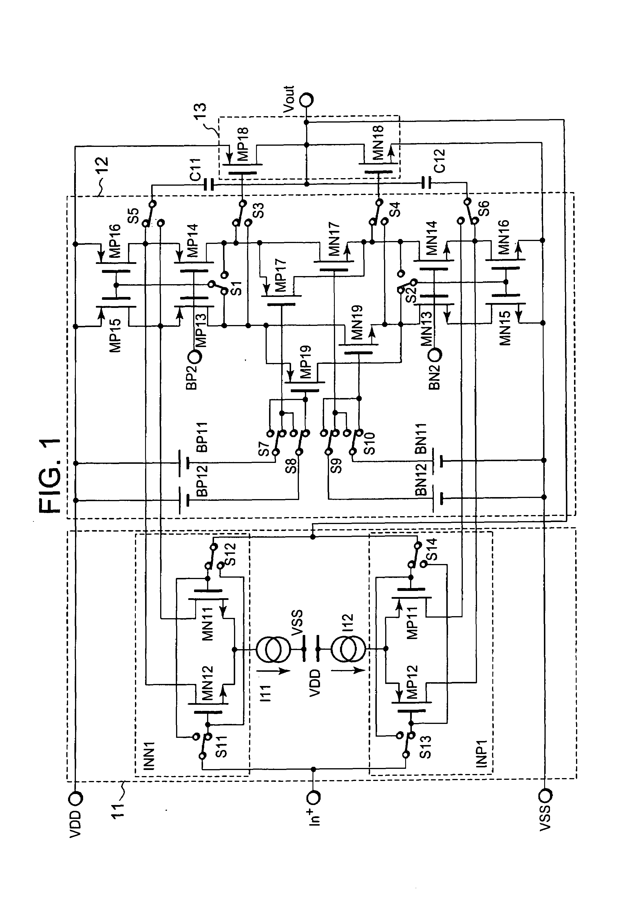 Operational amplifier and method of driving liquid crystal display