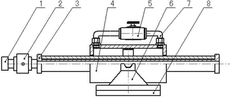 Device for testing feeding force and lifting force of top-drive power head drill