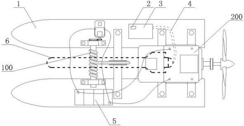 Auxiliary side-scan sonar operation device