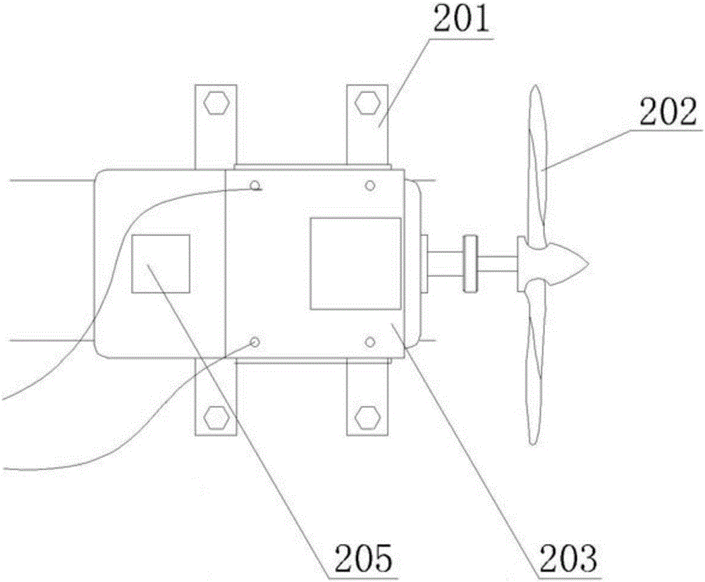 Auxiliary side-scan sonar operation device