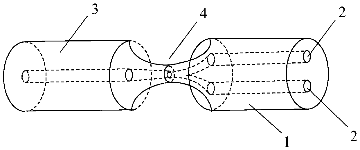 Double-solid-core optical fiber photo-thermal phase modulator coated with heat-sensitive material