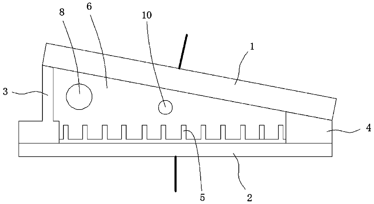 Ionizing transducer with detection function, and detection method thereof for nitrotoluene