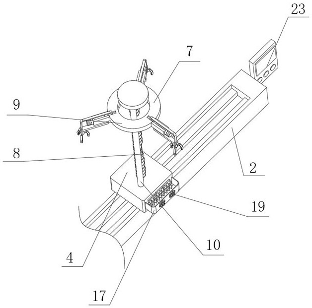 Automatic goods sorting and storing device for stereoscopic warehouse