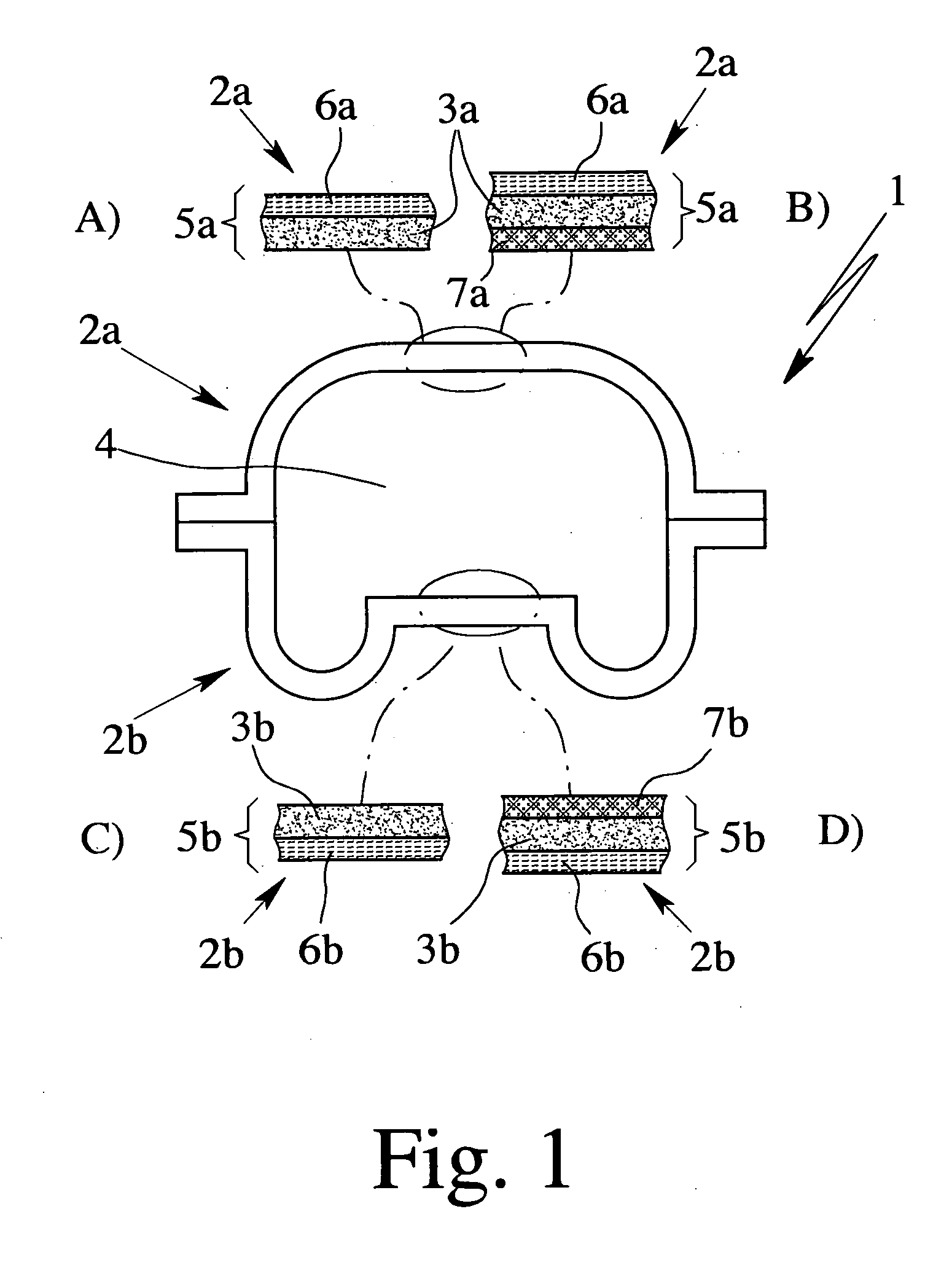 Structural unit in the form of a cavity-formed part, and use thereof