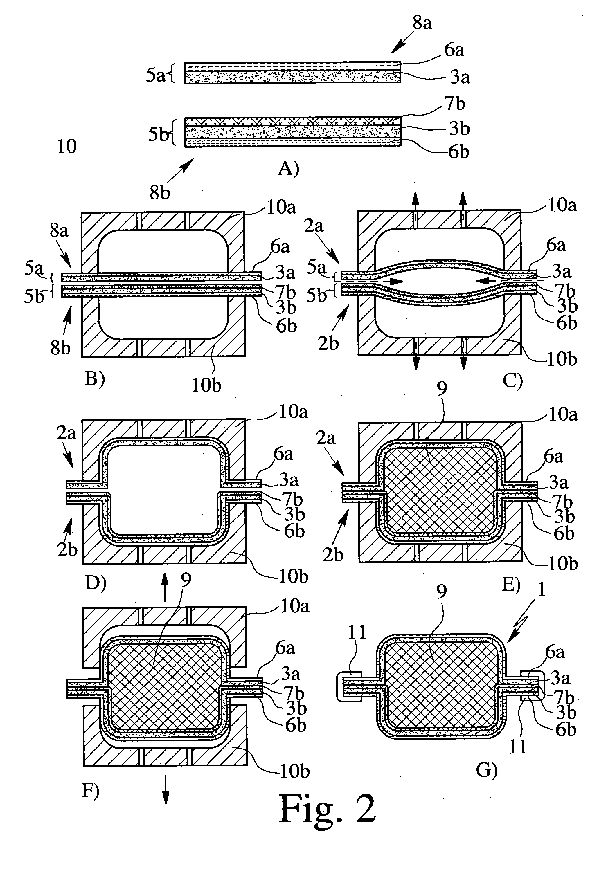 Structural unit in the form of a cavity-formed part, and use thereof
