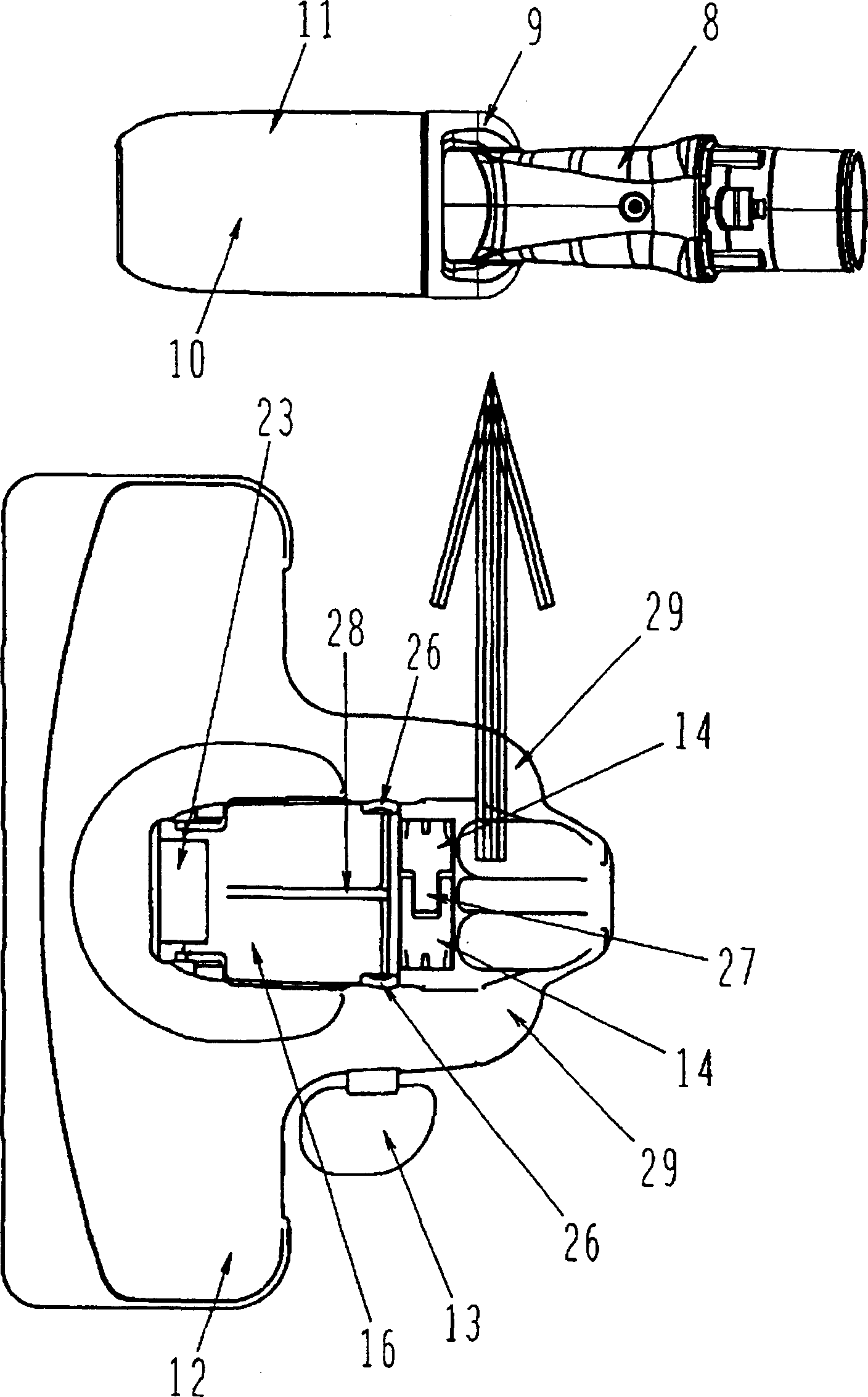 Electric vacuum cleaner head and electric vacuum cleaner using same