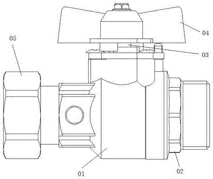 Filter ball valve