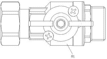 Filter ball valve