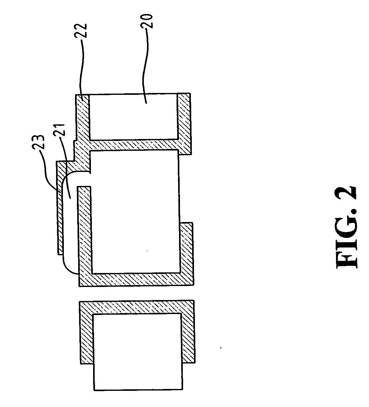 Structure of embedded capacitors and fabrication method thereof