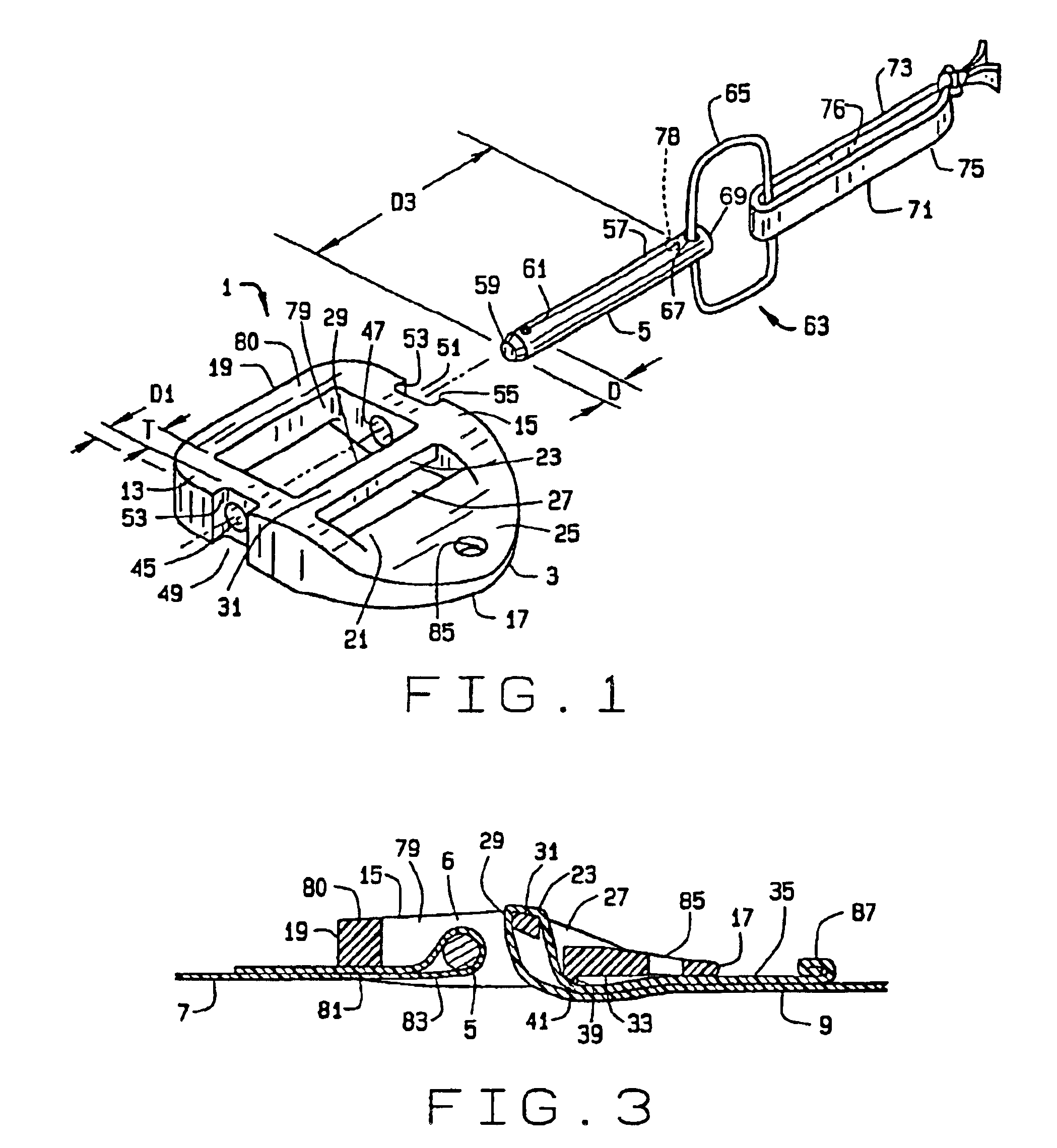 Quick release detachable buckle