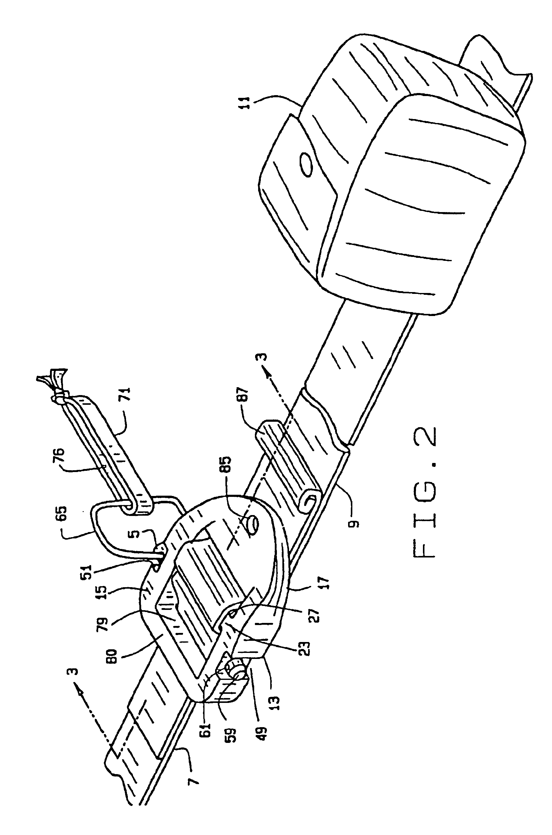 Quick release detachable buckle