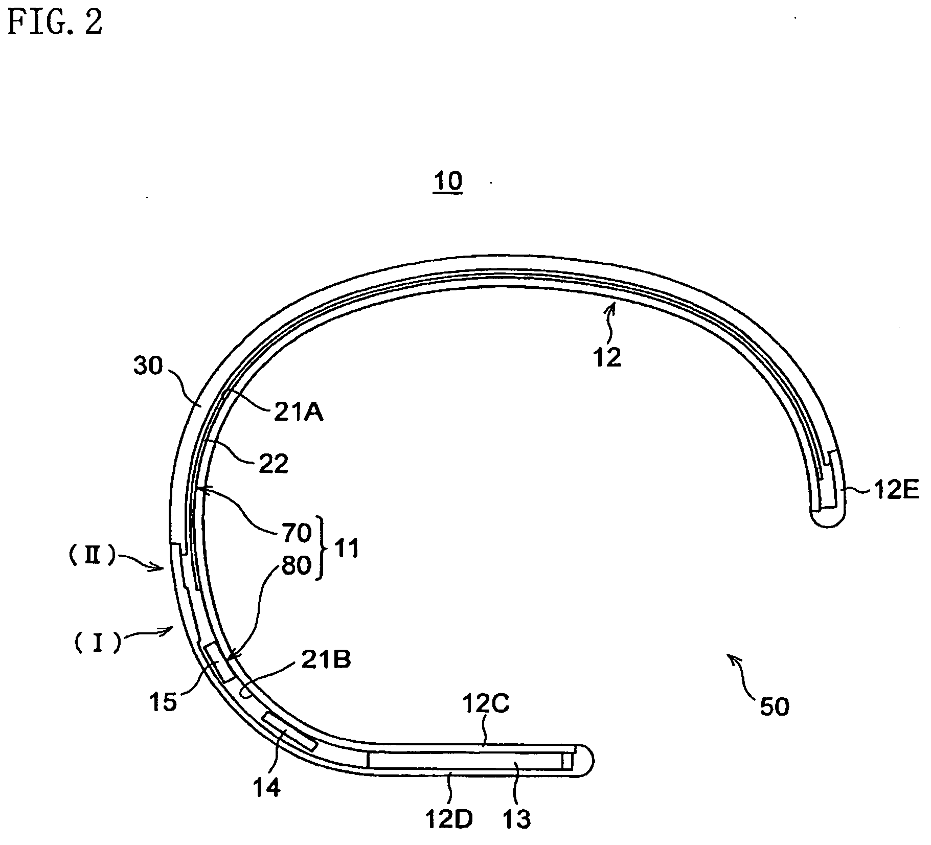 Wearable electronic device, method for manufacturing portable device, and portable device