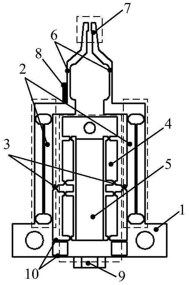 Piezoelectric driven high precision lead wire clamp