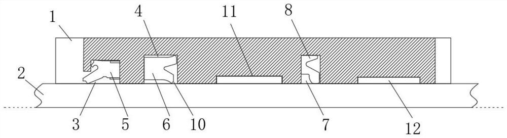 Large-tonnage loader oil cylinder sealing system