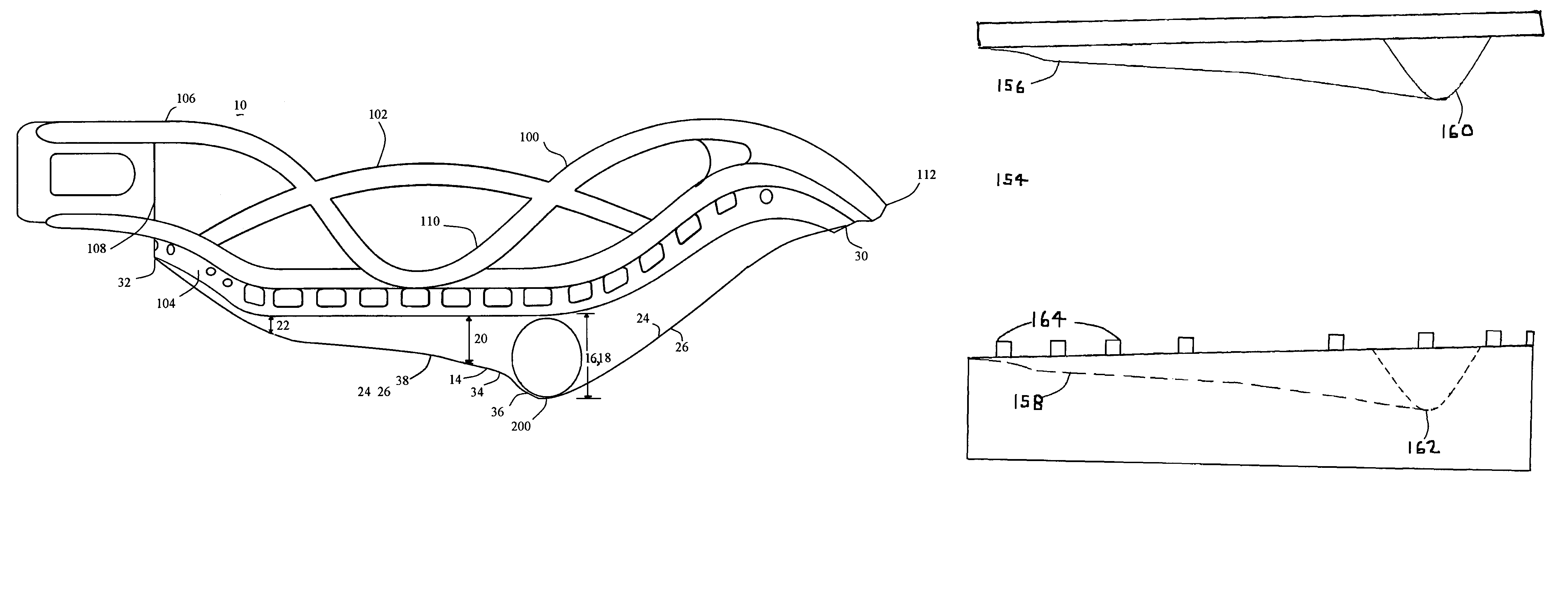 Preformed lacrosse pocket and packaging for same