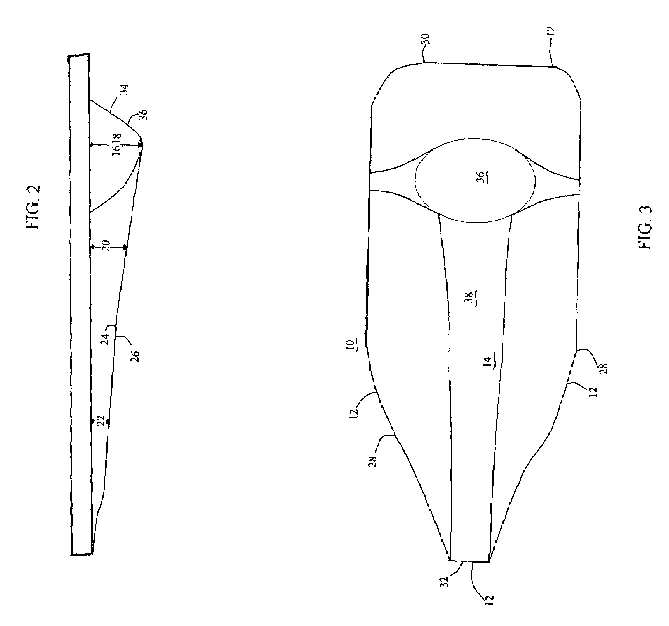 Preformed lacrosse pocket and packaging for same